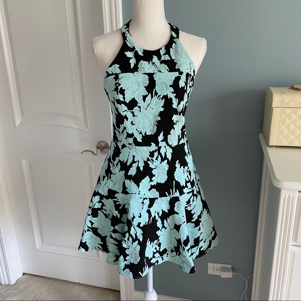 Parker “Leona” Scuba High Neck Dress